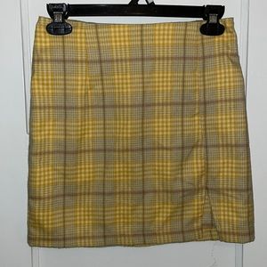 Plaid Skirt
